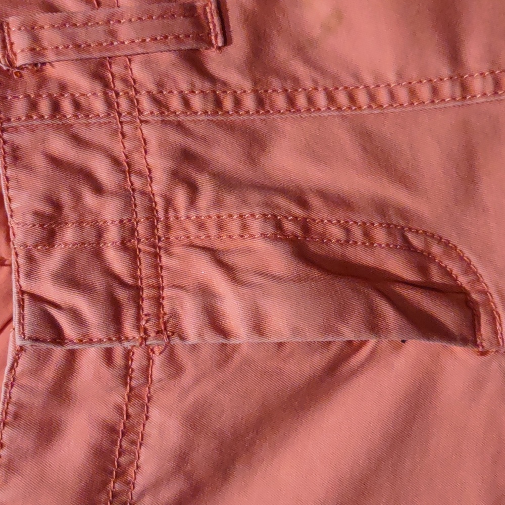 Gap Coral, Pink Cargo Capris Or Crop Pants, 4 - Picture 7 of 12